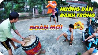 Bình Minh TV | Vlog Hướng Dẫn Đánh Trống Cơ Bản Cho Đoàn Lân Mới