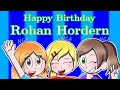 Happy Birthday Rohan Hordern