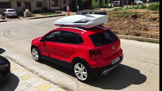 Volkswagen Cross Polo 1.2TSI DSG 0-100 acceleration