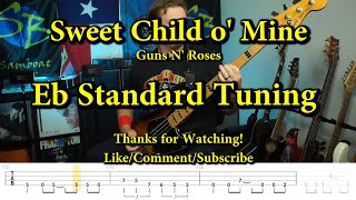 Sweet Child o' Mine - Guns N' Roses (Bass Cover with Tabs)
