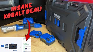 I COULD NOT PASS UP THIS KOBALT TOOL DEAL! | Kobalt 24v Tools Initial Thoughts