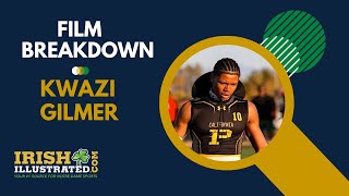 Video Breakdown: Notre Dame WR recruit Kwazi Gilmer