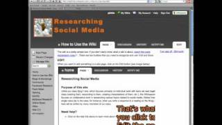 Using Wikispaces