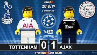 Tottenham vs Ajax 0-1 • Champions League 2019 (30/04/19) All Goals Highlights LEGO Football Film