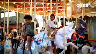 This Pennsylvania carousel is the second oldest wooden carousel in the country