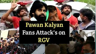 Breaking: Pawan Kalyan Fans Fight @ Ram Gopal Varma Office #RGV | Fans Attack On RGV