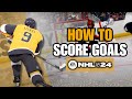 NHL 24 | HOW TO SCORE GOALS!!