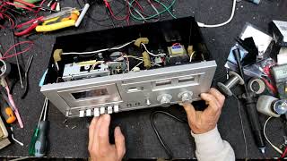 Sanyo Tape Deck RD4550 Repair.