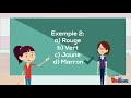 French Clip Video- Adjectifs de Couleurs 2