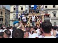 nola trinchese 2024 una alzata dal tribunale fino in piazza duomo festa dei gigli paranzatrinchese