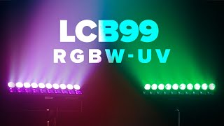 BeamZ LCB99 LED Bar 2-in-1 Effect RGBW \u0026 UV