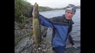 Fishing at the Dubh Loch