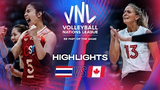 🇹🇭 THA vs. 🇨🇦 CAN - Highlights | Week 1 | Women's VNL 2024