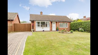 Detached Bungalow For Sale with Longsons.  Swaffham.  Two bedrooms, conservatory, gardens, parking.