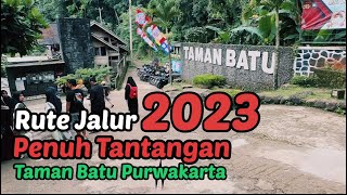 RUTE JALAN TAMAN BATU PURWAKARTA TERBARU 2023 | JAWA BARAT | KONDISI MEDAN KE TAMAN BATU PURWAKARTA