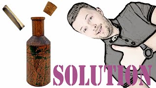 Message in a Bottle: Wood from Project Genius - Solution