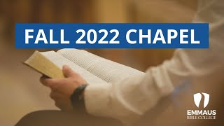 Thanksgiving Chapel | November 18, 2022