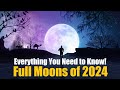 Full Moon 2024 | Full Moon Calendar 2024 | Astronomy Events 2024 ||  @its7EVEN