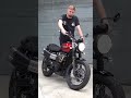 triumph scrambler 900 raw audio gorgeous 😍🔥 triumph scrambler