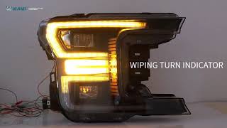 VLAND Full LED Headlights for Ford F150 2018-2020