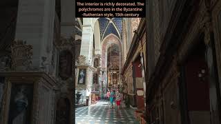 Cathedral basilica in Sandomierz, interior slideshow #shorts #poland