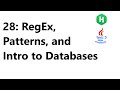 #28 Hackerrank Day 28: RegEx, Patterns, and Intro to Databases Solution - Java | 30 Days Of Code