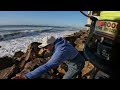 they kicked us out we went through a tunnel to fish at playa serena huge corvinas until they ki...