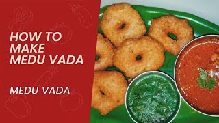 उडीद वडा कैसे बनाए |medu Vada recipe|#cooking #youtube #easyrecipe #meduvada #like #food #sauth