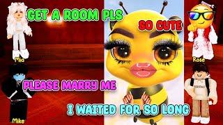 TEXT to speech emoji Roblox emoji Groupchat | I SAVED MY CRUSH'S LIFE AND MADE HIM FALL IN LOVE