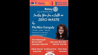 Zero Waste by Nita Ganguly 14 Apr 2021
