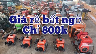 bơm nước Kubota, mitsu, Honda, yanmar 5 ngựa... nhật bãi 800k LH 0918885793