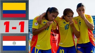 Colombia vs Paraguay Highlights | CONMEBOL Femenino SUB-20 2024 Final Grupo | 5.5.2024