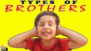 TYPES OF BROTHER  | Funny Naughty Brother | Types of Kids | Aayu and Pihu Show