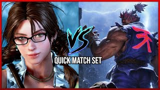 【TEKKEN7】Rare Akuma found in Quick Match! - FourWude (Akuma) VS ONi | yoj99 (Julia)