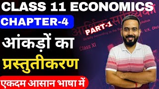 Class 11 Economics Chapter-4 आंकड़ों का प्रस्तुतीकरण (presentation of data) | दंड आरेख,वित्त आरेख..