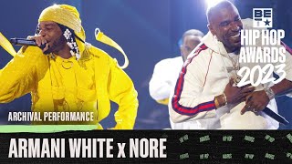 Armani White x NORE Perform Their Hit "Billie Eilish" To Take Over The Stage | Hip Hop Awards '23