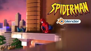 LEGO Spider-Man TAS | Blender Animation
