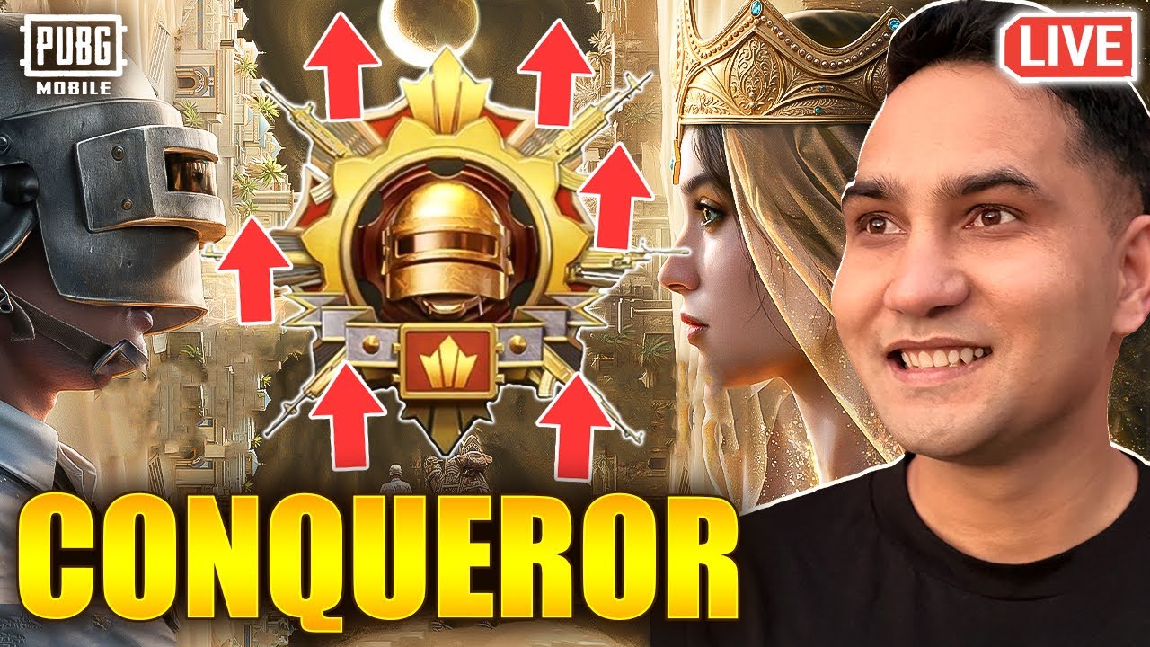 Conqueror Rank Push Update 3 7 Pubg Mobile Youtube