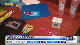 2023’s Operation Backpack donation drive