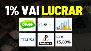 BOLSA ESTÁ BARATA DEMAIS: 3 MOTIVOS PARA CONTINUAR APORTANDO | CMIG4 BBAS3 ITSA4 BRBI11