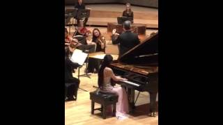 Mendelssohn g minor piano concerto Sunny Li piano
