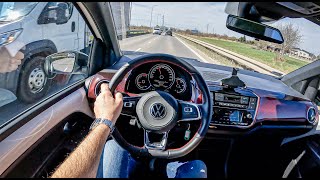 2022 Volkswagen up! GTI [1.0 TSI 115 HP] | POV Test Drive #1157 Joe Black