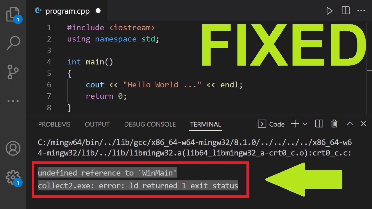 Troubleshooting Understanding Undefined Reference To Main Error Troubleshooting Understanding Undefined Reference To Main Error