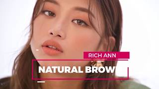 Rich Ann Natural Brown - Kính Áp Tròng Hàn Quốc Ann365 Lens - Sử Dụng 1 Ngày