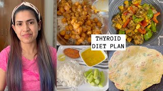 THYROID WEIGHT LOSS DIET PLAN | Lose up to 10 - 15 kgs | Tasty recipes