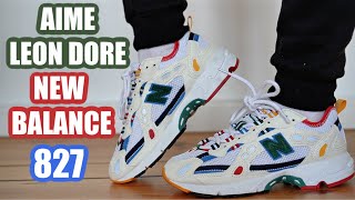 AIMÉ LEON DORE NEW BALANCE 827 REVIEW + ON FEET \u0026 RESELL PREDICTIONS