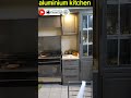 aluminium kitchen design trends 2023😍|| #shorts #ytshorts #modularkitchen