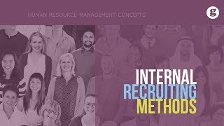 Internal Recruiting Methods
