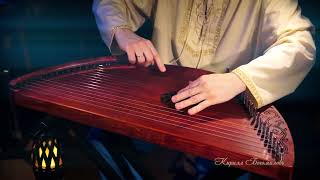 Gusli soundhealing music string medieval instrument