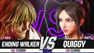 SF6 EndingWalker (Ken) vs Quiggy (Mai)  Street Fighter 6